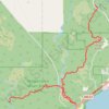 Cook County Hiking trail, distance, elevation, map, profile, GPS track