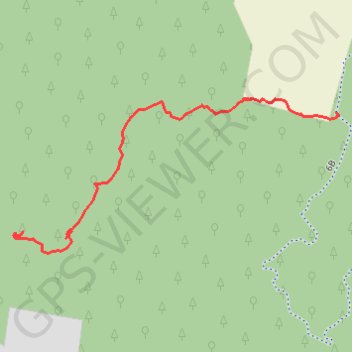 Long Beard Trail trail, distance, elevation, map, profile, GPS track