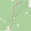 Johnston Canyon - Upper Falls trail, distance, elevation, map, profile, GPS track