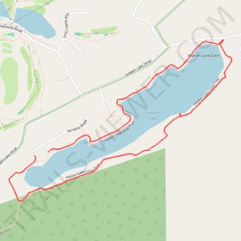 Hidden Lake Loop Trail trail, distance, elevation, map, profile, GPS track