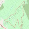 Salt Mountain Loop trail, distance, elevation, map, profile, GPS track