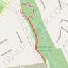 Rumbrook Park East trail, distance, elevation, map, profile, GPS track