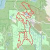 Mount Work Regional Park trail, distance, elevation, map, profile, GPS track