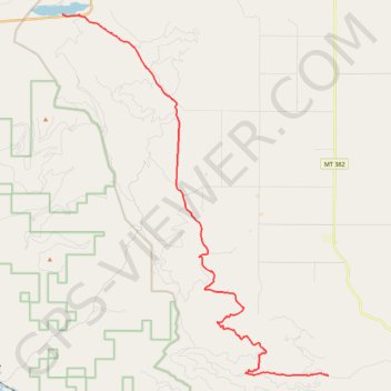 Perma to Rainbow Lake trail, distance, elevation, map, profile, GPS track