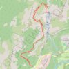 Upper Yosemite Fall trail, distance, elevation, map, profile, GPS track