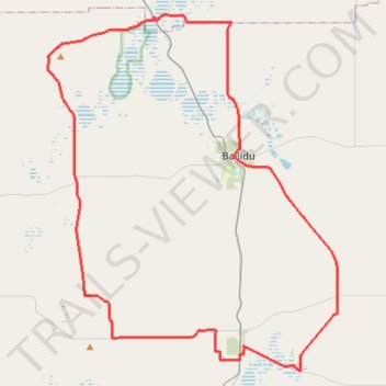 Ballidu Gravel trail, distance, elevation, map, profile, GPS track