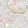 Tracked with OSMTracker for Android™ trail, distance, elevation, map, profile, GPS track