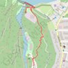 Capliano Canyon - Cleveland Dam trail, distance, elevation, map, profile, GPS track