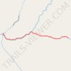 Fifth Water Hot Springs Trail in Uinta-Wasatch-Cache National Forest trail, distance, elevation, map, profile, GPS track