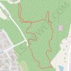 Antonino Woods hiking loop trail trail, distance, elevation, map, profile, GPS track