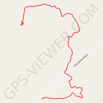 Longbeard Trail - Red Diamond trail, distance, elevation, map, profile, GPS track