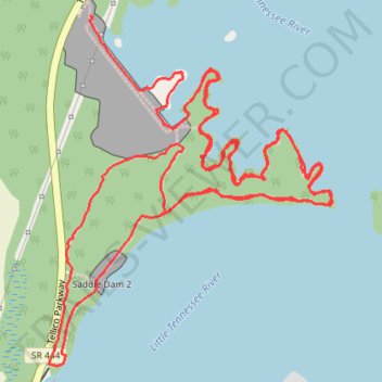 Walking the Boy Scout Trail trail, distance, elevation, map, profile, GPS track