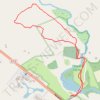 Hewitt Farm Trails trail, distance, elevation, map, profile, GPS track