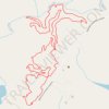 Toona Trace, Wagon Wheel and Etowah Echo Trails Loop Mountain Biking trail, distance, elevation, map, profile, GPS track