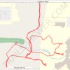 Tracked with OSMTracker for Android™ trail, distance, elevation, map, profile, GPS track
