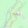 Green River Bluffs Trail, Echo River Springs Trail, Sinkhole Trail and Heritage Trail Loop trail, distance, elevation, map, profile, GPS track