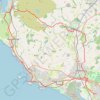 Irvine, Scotland to Fairlie and back trail, distance, elevation, map, profile, GPS track