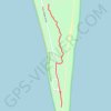 Point Pelee trail, distance, elevation, map, profile, GPS track