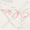 Placitas Mountain Biking Trails trail, distance, elevation, map, profile, GPS track