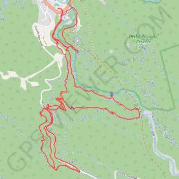 MTB - Derby trail, distance, elevation, map, profile, GPS track