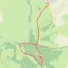 Lewesdon loop walk trail, distance, elevation, map, profile, GPS track