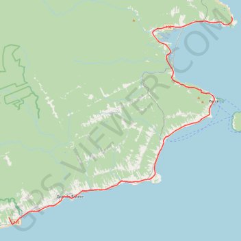 Saint-Georges-de-Malbaie - Saint-François-de-Pabos trail, distance, elevation, map, profile, GPS track