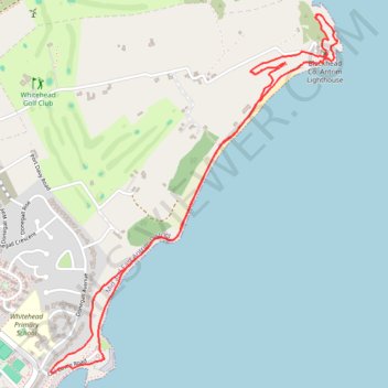Blackhead Path trail, distance, elevation, map, profile, GPS track