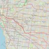 Tracked with OSMTracker for Android™ trail, distance, elevation, map, profile, GPS track