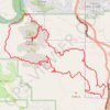 Cathedral Rock Loop trail, distance, elevation, map, profile, GPS track