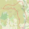 Widecombe in the Moor - Dartmoor National Park trail, distance, elevation, map, profile, GPS track