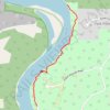 Tracked with OSMTracker for Android™ trail, distance, elevation, map, profile, GPS track