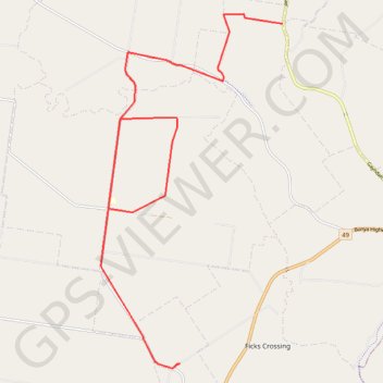 Byee Wheatlands trail, distance, elevation, map, profile, GPS track