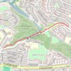 Budshead wood trail, distance, elevation, map, profile, GPS track