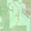 Mount Work Regional Trail trail, distance, elevation, map, profile, GPS track