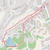 Sawmill Reservoir Loop trail, distance, elevation, map, profile, GPS track