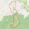 Labruguière - Le Carbonéral trail, distance, elevation, map, profile, GPS track