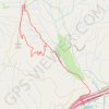 Andesite Peak Loop via Castle Valley North Road and Hole in the Ground trail, distance, elevation, map, profile, GPS track