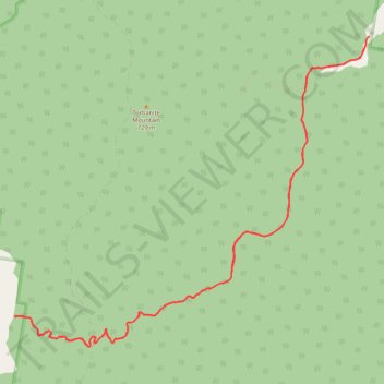Reubens Creek Trail trail, distance, elevation, map, profile, GPS track