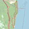 Palisades Interstate Park Loop via White Shore and Long Path trail, distance, elevation, map, profile, GPS track