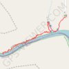 Santa Elena Canyon Trail in Big Bend National Park trail, distance, elevation, map, profile, GPS track