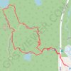 The Beehive Loop via The Bowl and Kief Pond in Acadia National Park trail, distance, elevation, map, profile, GPS track