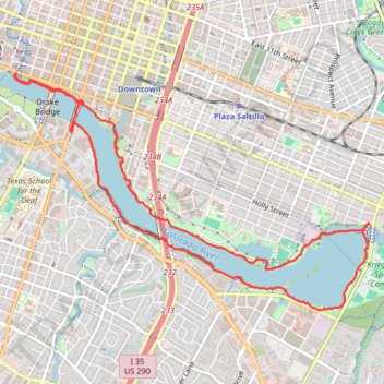 Butler Trail south shore boardwalk and Wishbone Bridge trail, distance, elevation, map, profile, GPS track