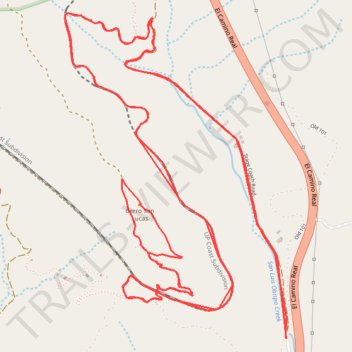 Panorama Loop (long) trail, distance, elevation, map, profile, GPS track