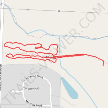 Momentum Bike Park - Southwest Area trail, distance, elevation, map, profile, GPS track
