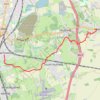 Walk Earlswood to Bletchingley via Green Sand Way, South Nutfield, Steners Hill, Castlehill Farm trail, distance, elevation, map, profile, GPS track