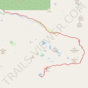 GpsPruneTrack trail, distance, elevation, map, profile, GPS track