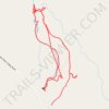Cave river valley trail, distance, elevation, map, profile, GPS track
