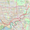 Leederville - Swan Valley trail, distance, elevation, map, profile, GPS track