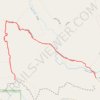 Velvet Ridge trail, distance, elevation, map, profile, GPS track
