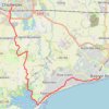 Walk from Chichester to Bognor trail, distance, elevation, map, profile, GPS track